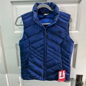 The North‎ Face Aconcagua Vest Puffer Quilted Urban Core Brit Blue S